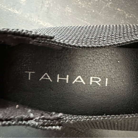 Tahari Women's Black Textured Flats - Picture 6 of 7